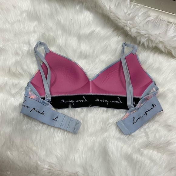 PINK Victoria's Secret Tie-Dye Bralette and Purple Panty Set - Picture 10 of 10